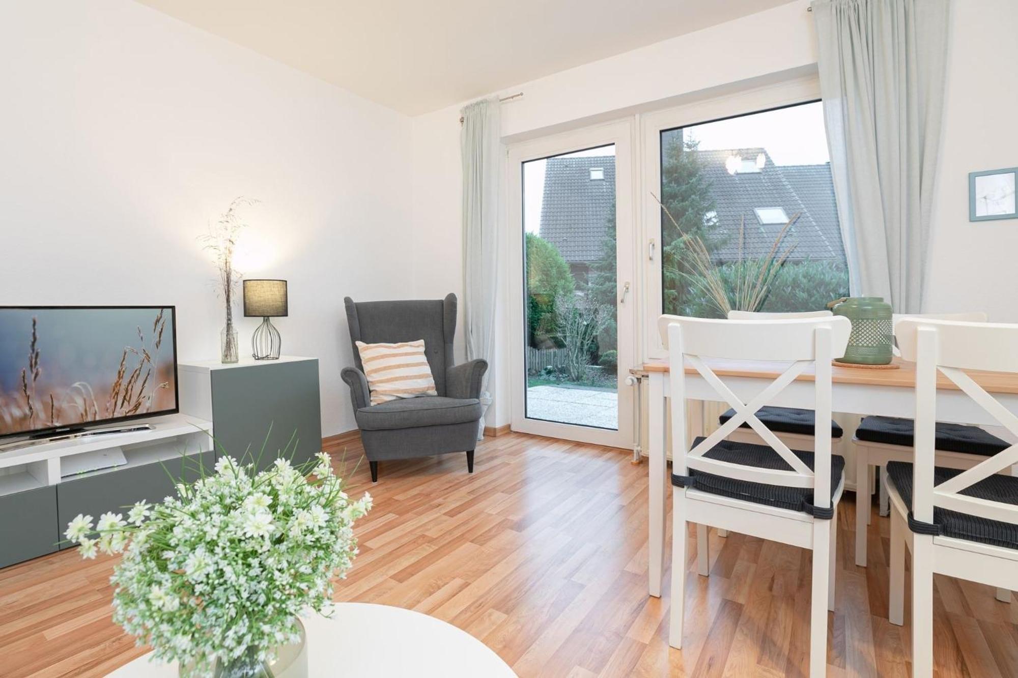 Haus Im Gruenen Wohnung 1 グレーミッツ エクステリア 写真